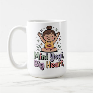 Kleiner Yogi, großes Herz Kaffeetasse