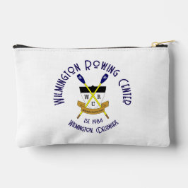 Kleiner Zip Pouch Weiß Zubehörtasche