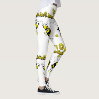 Kleinere Bienen sind die Bienen-Knees-Tanzbienen Leggings