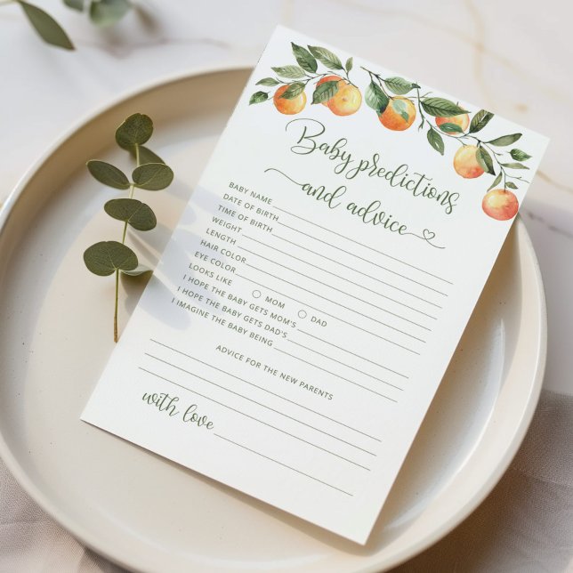 Kleinere Süsse-Babyprognosen und Ratgeber-Karte (Von Creator hochgeladen)