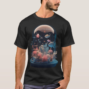 Kleines 3D-Aquarium T-Shirt