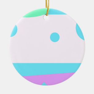 Kleines Abstraktes Monster - Keramikornament