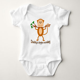 Kleines Affebaby s des Vatis u. T - Shirts