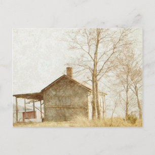 Kleines altes Gebäude Postkarte