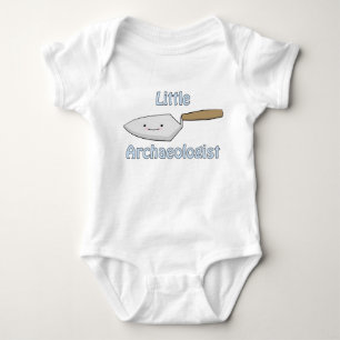 Kleines Archäologen-Blau Baby Strampler