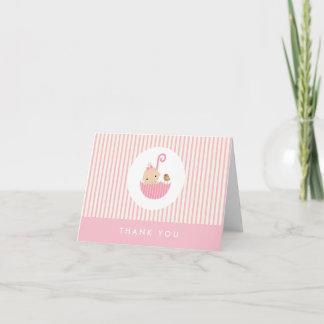 {Kleines Baby} Babydusche danke Karte
