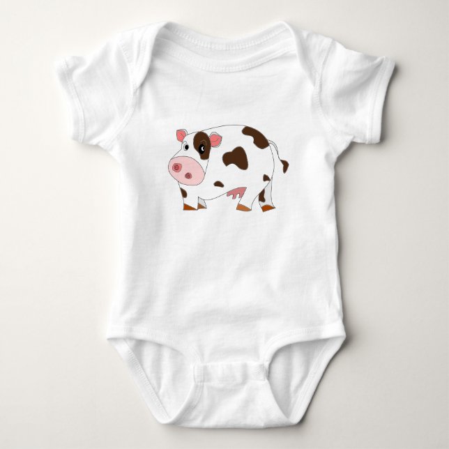 Kleines Baby Bodysuit - Malerei Strampler (Vorderseite)