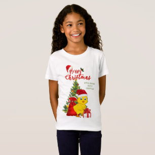 Kleines Baby Chicken Weihnachten T-Shirt