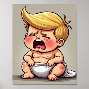 Kleines Baby Donald Poster