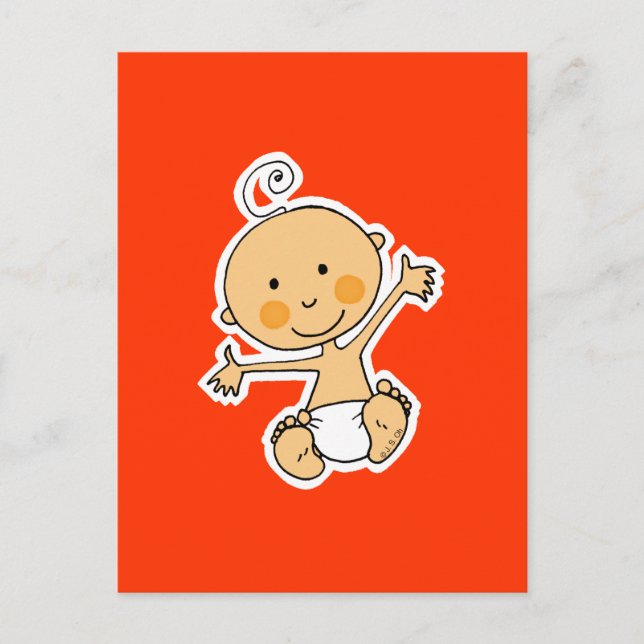 Kleines Baby Postkarte (Vorderseite)
