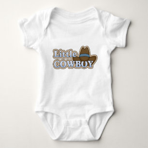 Kleines Baby Säugling-Onies Shirt des Cowboy-W/Hat