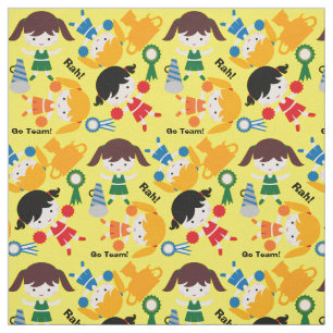 Kleines Cheerleader-Gewebe Stoff