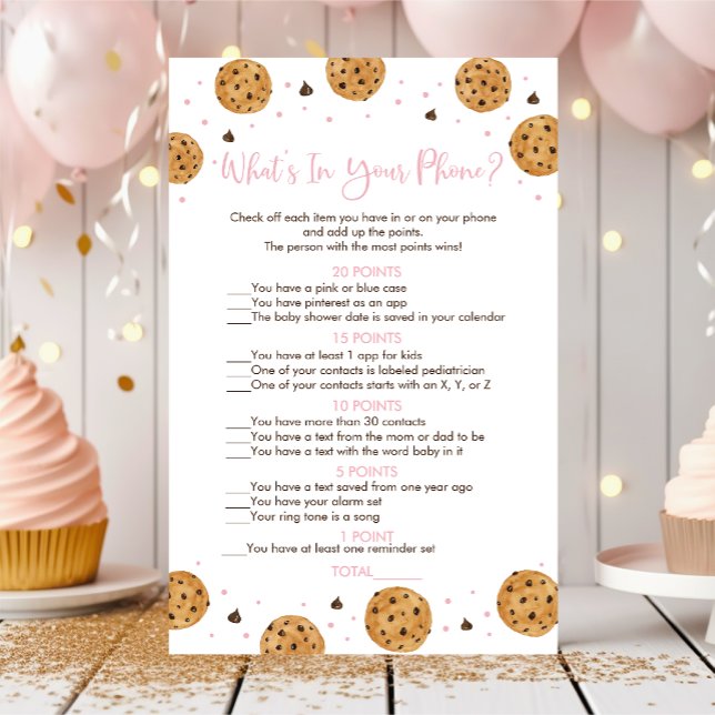 Kleines Cookie Pink Girl Was ist in deinem Handysp (Von Creator hochgeladen)