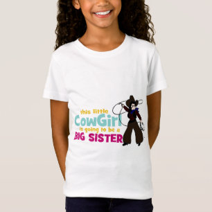Kleines Cowgirl, Big Sister T-Shirt