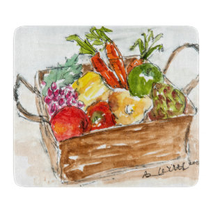 Kleines dekoratives Glasschneiden-Brett Schneidebrett