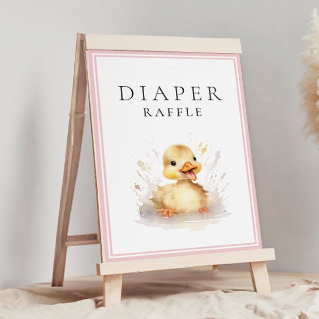 Kleines Duckling Baby Duckling Winddusche Windelwa Poster (Von Creator hochgeladen)