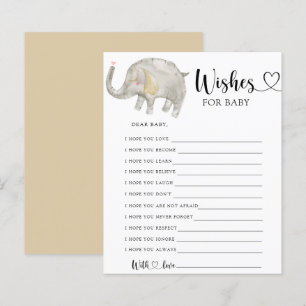 Kleines Elefantenspiel Babywünsche