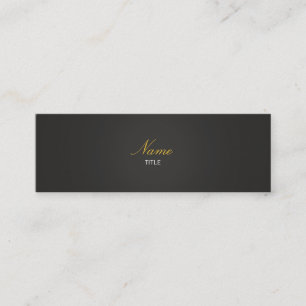Kleines Elegante Mini Visitenkarte