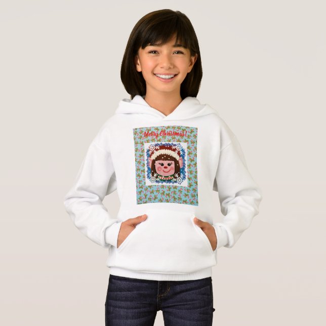Kleines Elfenmädchen Hoodie (Vorne ganz)