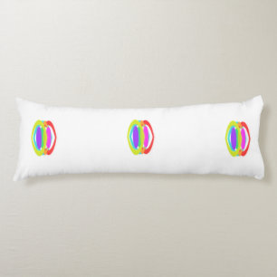 Kleines farbiges Muster Art Wide Gaps Seitenschläferkissen