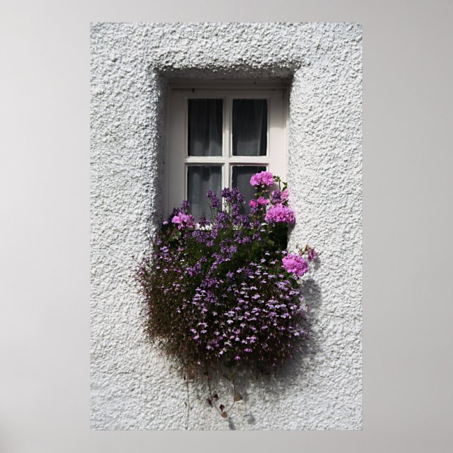Kleines Fenster von Culross Poster Print (Vorne)