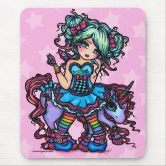 Kleines Fräulein Deelish Fairy Unicorn Prinzessin Mousepad