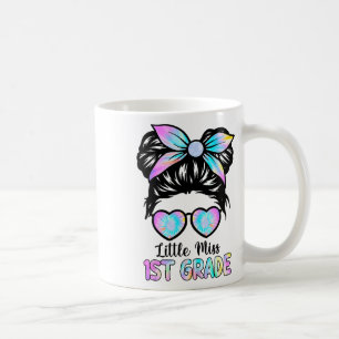 Kleines Fräulein Erstklässlerinnen Zurück zur Schu Kaffeetasse