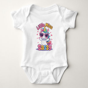 Kleines Fräulein Freches Baby Outfit – Süßes Einho Strampler