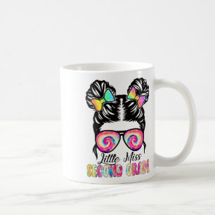Kleines Fräulein Mädchen der zweiten Klasse Zurück Kaffeetasse