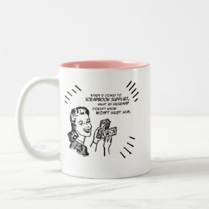 Kleines Fräulein Money Mug Zweifarbige Tasse