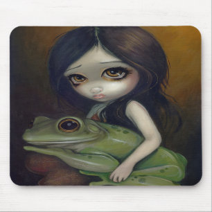 "Kleines Frosch-Mädchen" Mousepad