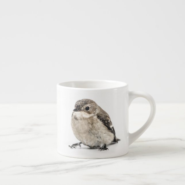 Kleines Gartenvogel-Foto Espressotasse (Rechts)