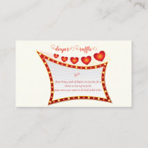 Kleines Geheimnis Valentinstag Baby Shower Windel