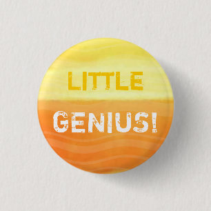Kleines Genie - Knopf-Abzeichen Button