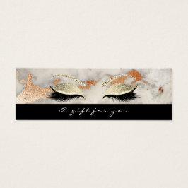 Kleines Geschenkgutschein Marmorkorallencreme