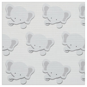 Kleines Gewebe des Elefant-  Stoff