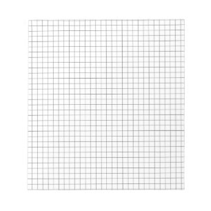 Kleines Graph Paper Note Pad Notizblock