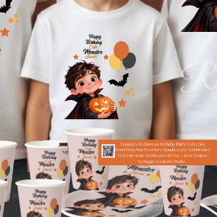 Kleines Halloween-Geburtstags-T-Shirt für Jungen m T-Shirt