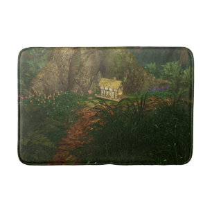 Kleines Haus im Big-Woods-Bathmat Badematte