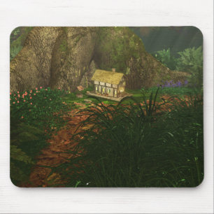 Kleines Haus in der Großen Wald-Mousepad Mousepad