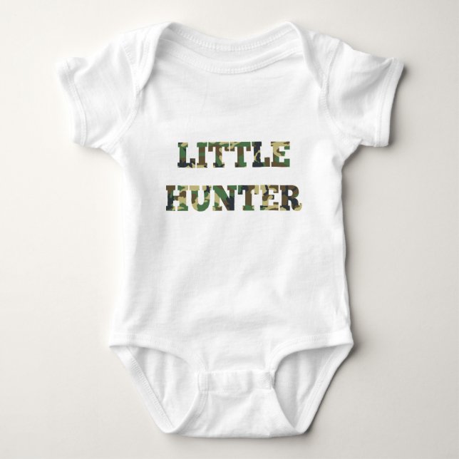 Kleines Jäger-Baby Onsie Baby Strampler (Vorderseite)