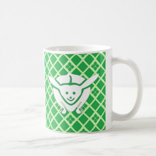 Kleines japanisches Kaninchen, grün Tasse