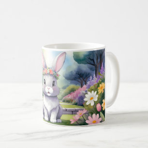 Kleines Kaninchen, Ostern Kaffeetasse