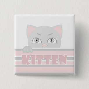 Kleines Kätzchen Button