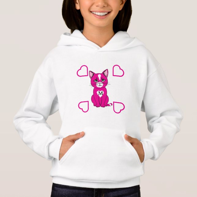 Kleines Kätzchen Hoodie (Vorderseite)