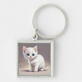 Kleines Kätzchen Schlüsselanhänger