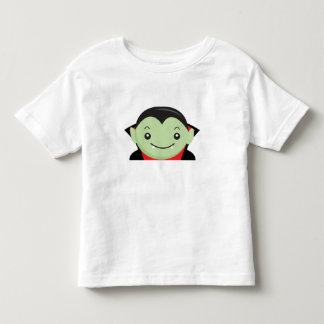 Kleines Kindervampire-Halloween-Cartoon-Charakter Kleinkind T-shirt