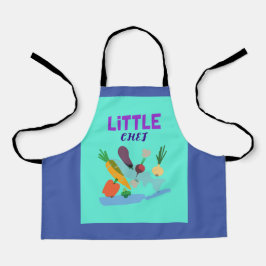 Kleines Koch auf Schürze