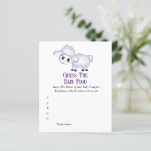 Kleines Lamb Sheep Baby Duschspiel