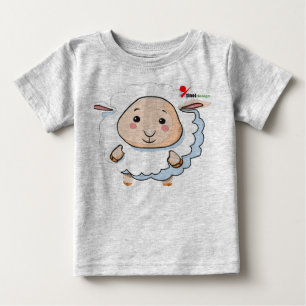 Kleines Lamm Baby T-Shirt